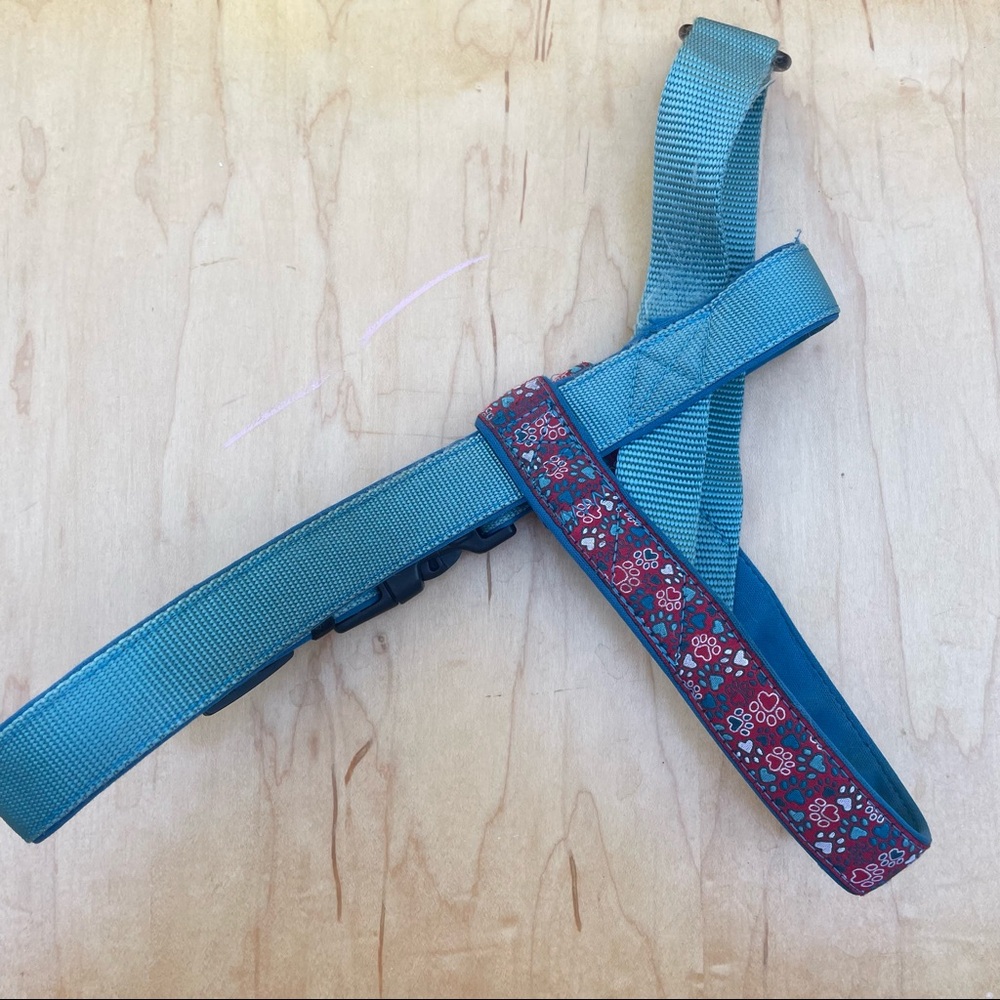 Blue Non-Chafing Coastal Dog Harness